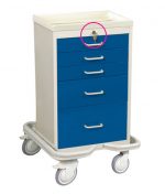 Anesthesia Carts (Mini Key Lock 5 Drawer Tower)