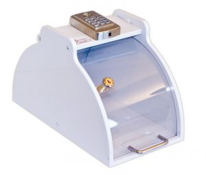 Electronic Lock Medication Cabinet - Clear