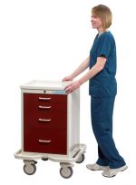 Anesthesia Carts (Mini Electronic Lock - 4 Drawer Tower MLS-421-AR)