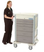 Anesthesia Carts (SELECT Electronic Lock - 6 Drawer Cart SET-630A-TP)