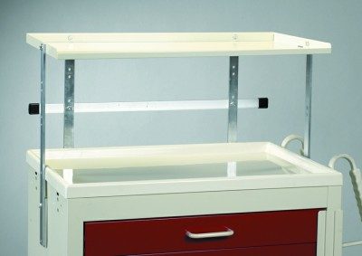 Medical Cart Accessories - Shelving - Mini Shelf Unit