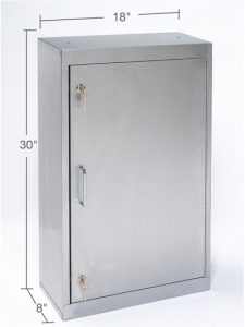 Narcotic Storage Cabinets - Key Lock (TNC-2SS)