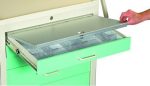 Medical Cart Accessories - Drawer Security - Narcotic Drawer Cover